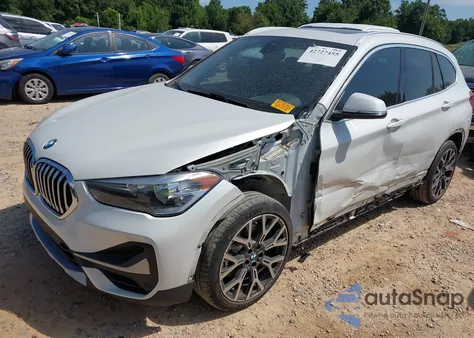 2021 BMW X1 Sdrive28I из США, поврежденный, VIN WBXJG7C01M5S55482